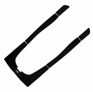 Sea-Doo Traction Mat GS- Retro Squares - Charcoal Grey - Dark Blue