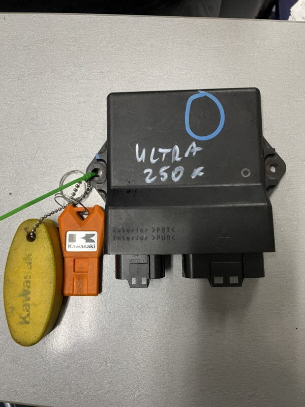 Used- KAWASAKI 2007-2008 ULTRA 250X JET SKI ECU & 1 MATCHING KEY