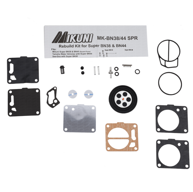 MIKUNI MK-BN38-44-SPR (Mikuni Carb. Rebuild Kit for SBN38 and BN44 Square Body)