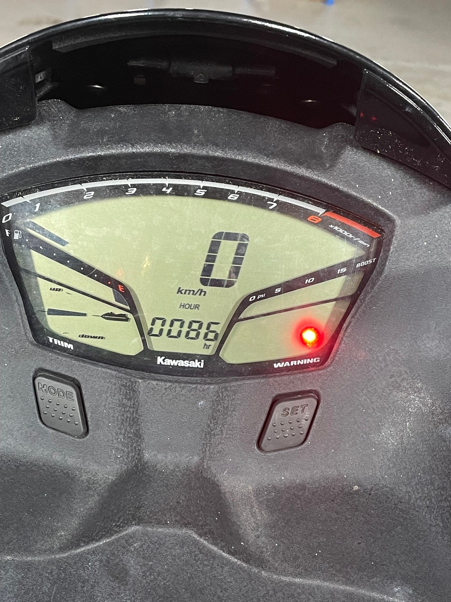 Used- Kawasaki 310 OEM LCD Gauge 25031-0689