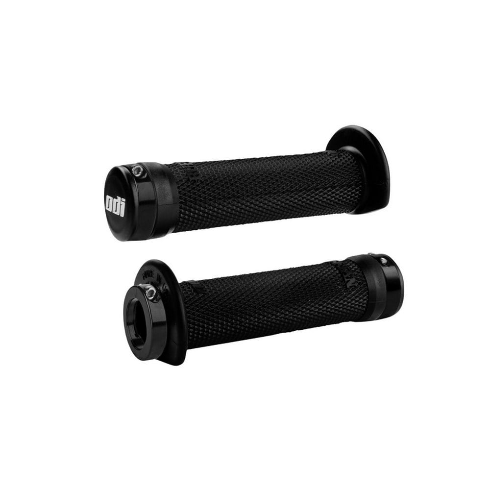 ODI Ruffian Lock-On Grips For 2024-2025 Harley* - Graphite/Gunmetal - V30HTCH-H - Get Lowered Cycles