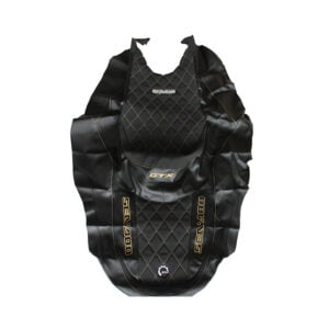 Grip Gear Custom Seat Cover - GTX 260 Black & Gold 09-15