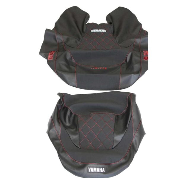Grip Gear Custom Seat Cover - FX CRUISER YAMAHA 20+ Black & Red