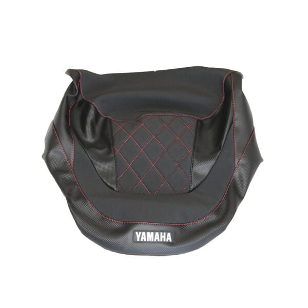 Grip Gear Custom Seat Cover - FX CRUISER YAMAHA 20+ Black & Red - Image 2