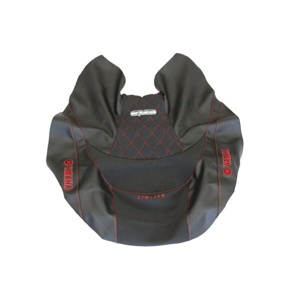 Grip Gear Custom Seat Cover - FX CRUISER YAMAHA 20+ Black & Red - Image 3