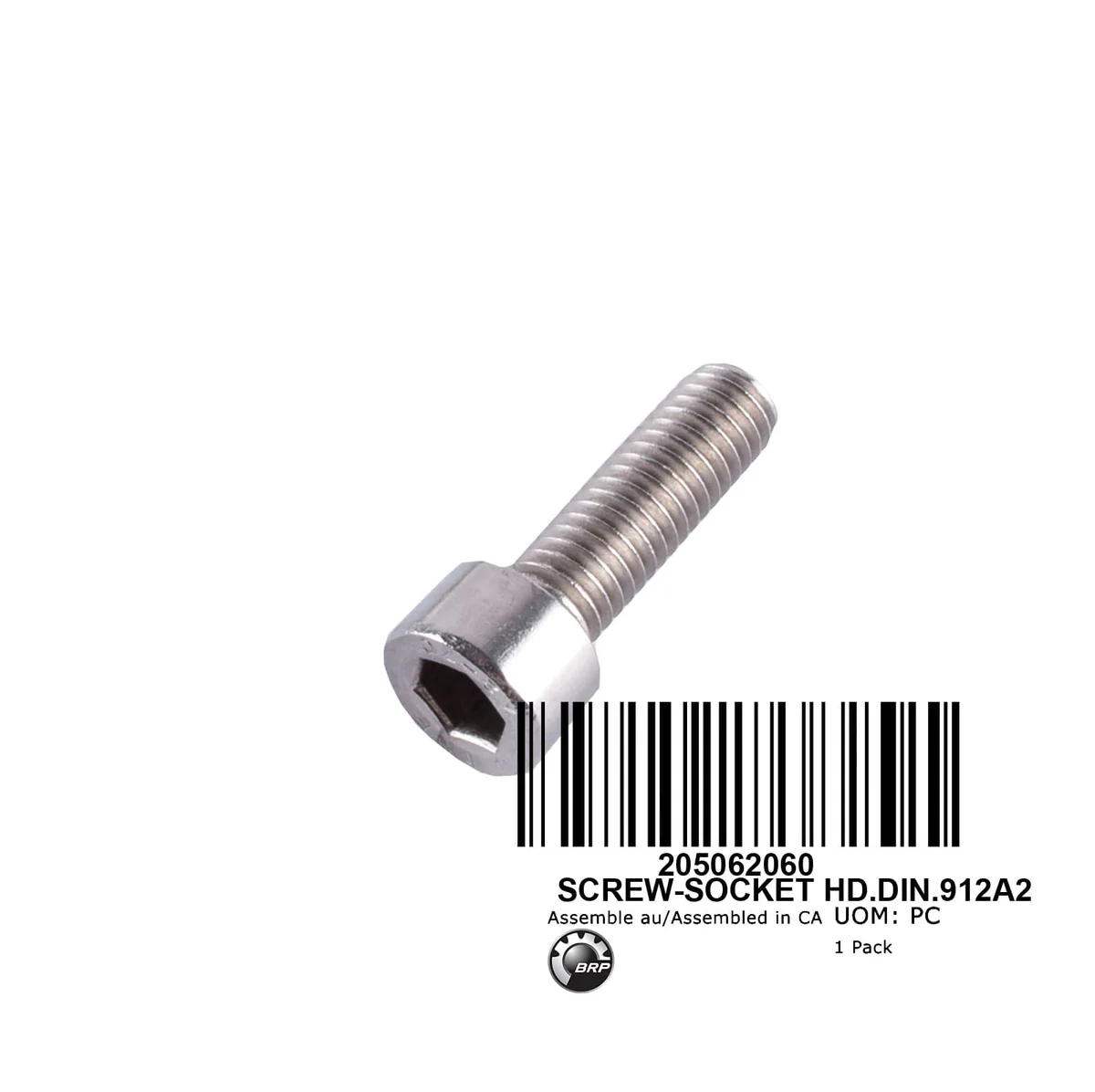 SOCKET HEAD SCREW M6 X 20