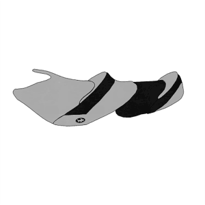 BLACKTIP Seat Cover for Kawasaki Ultra LX w/Cruiser Style 2009-2018 -108BT206-P