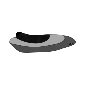 BLACKTIP Seat Cover for Polaris 2004 MSX 100/2003-2004 MSX 140/2004 MSX 150 -108BT309-P (PRE ORDER)