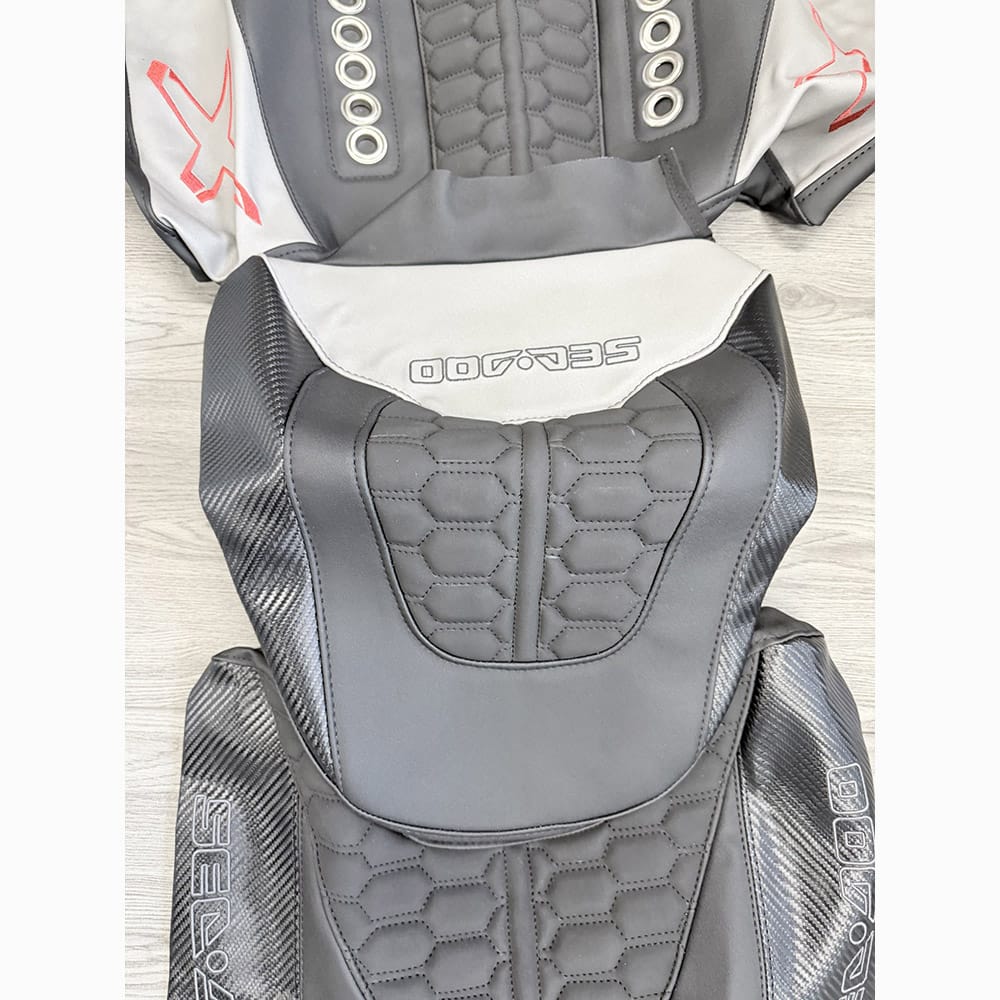 SEA-DOO RXP-X 300/325 +APEX (2021+) CELL STITCH+ACCENTS WITH REAR PASSENGER SEAT - Image 4