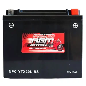 POWER AGM YTX20L-BS BATTERY KAWASAKI 2016 UP SEADOO